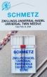 Игла двойная универсальная Schmetz №3,0/90