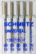Набор комбинированных игл Schmetz (универсальные, стрейч) V2