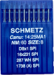 Иглы Schmetz DBx1, SPI №60 для промышленных швейных машин