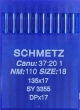 Иглы Schmetz DPх17 №110 для беспосадочных промышленных швейных машин