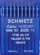 Иглы для кожи Schmetz 1738 (A) LR (DВx1 LR) №90 для промышленных швейных машин
