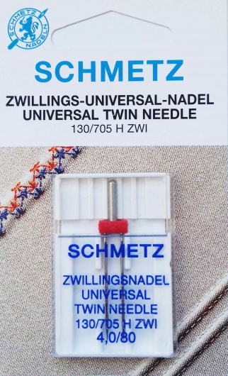 Игла двойная универсальная Schmetz №4,0/80