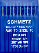 Иглы Schmetz DBx1, SPI №70 для промышленных швейных машин