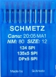 Иглы Schmetz DPx5, SPI №80 для промышленных швейных машин
