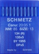 Иглы универсальные Schmetz DPx5 №85 для промышленных швейных машин