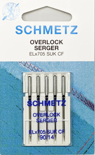Иглы для оверлока трикотажные Schmetz №90