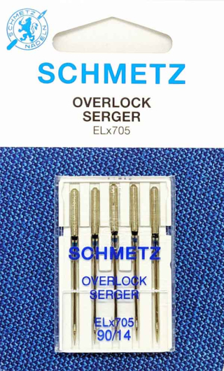 Иглы для оверлока Schmetz №90
