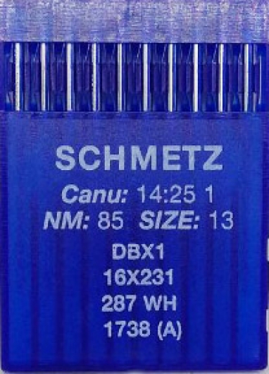 Иглы универсальные Schmetz DBх1 №85 для промышленных швейных машин