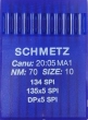 Иглы Schmetz DPx5, SPI №70 для промышленных швейных машин