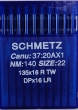 Иглы Schmetz DPx16 LR для Кожи (DPx17 LR) №140 для беспосадочных промышленных швейных машин