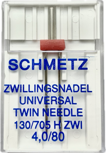 Игла двойная универсальная Schmetz №4,0/80
