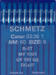 Иглы Schmetz DCx27 №60 для промышленных оверлоков