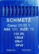 Иглы универсальные Schmetz DPx5 №120 для промышленных швейных машин