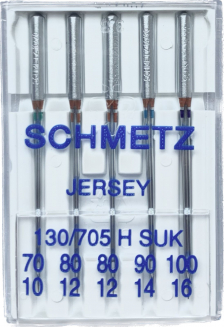 Иглы для трикотажа Schmetz ассорти №70-100