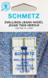 Голка подвійна для джинсу Schmetz №4,0/100