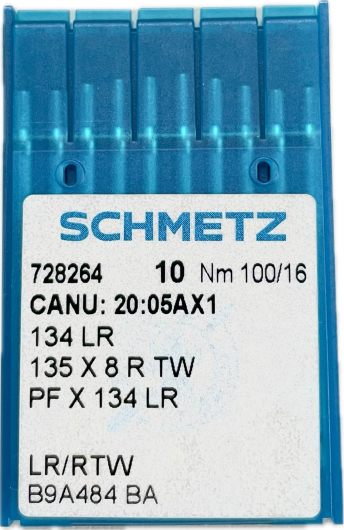 Голки для шкіри Schmetz DPx5 LR (134 LR) №100 для промислових швейних машин