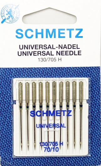 Голки універсальні Schmetz №70 в наборі 10 голок
