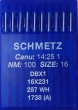 Голки універсальні Schmetz DBх1 №100 для промислових швейних машин