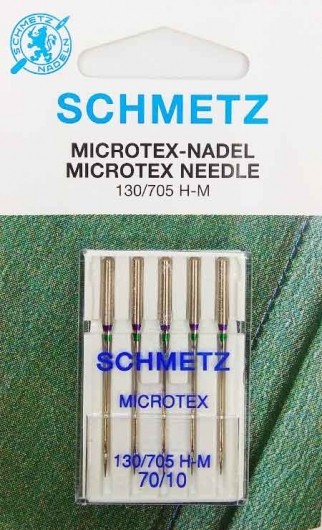 Голки Microtex Schmetz №70