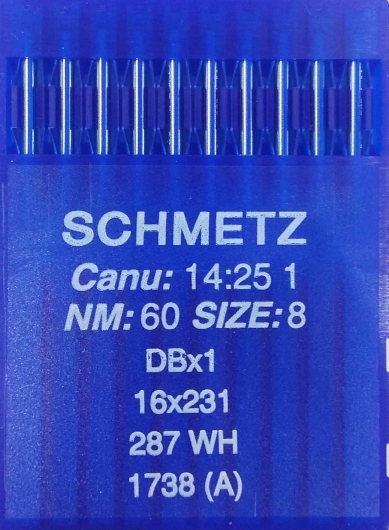 Голки універсальні Schmetz DBх1 №60 для промислових швейних машин