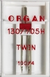 Голка подвійна універсальна Organ №4,0/100