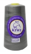 Нитки швейні Kiwi сірі 4000 ярдів №40/2 (340)