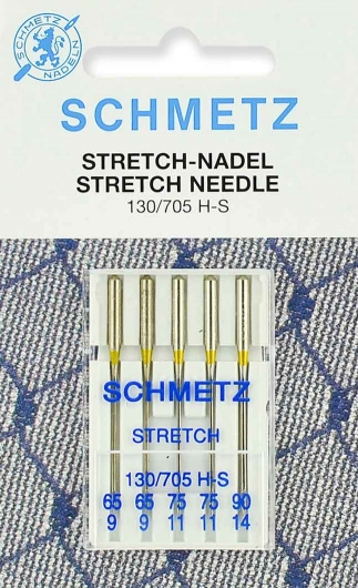 Голки для стрейчу Schmetz асорті №65-90
