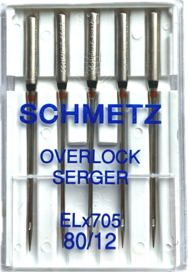 Голки для оверлока Schmetz №80