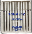 Голки універсальні Schmetz №100 в наборі 10 голок