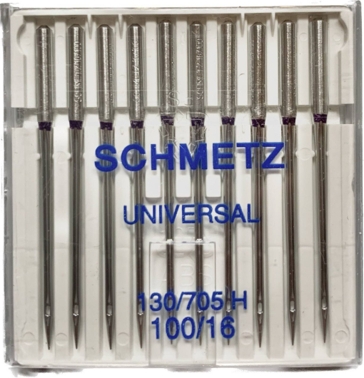 Голки універсальні Schmetz №100 в наборі 10 голок