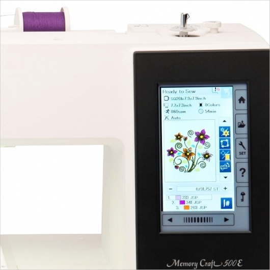 Вишивальна машина Janome Memory Craft 500E