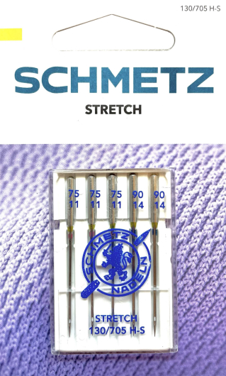 Голки для стрейчу Schmetz асорті №75-90
