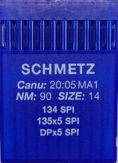 Голки Schmetz DPx5, SPI №90 для промислових швейних машин